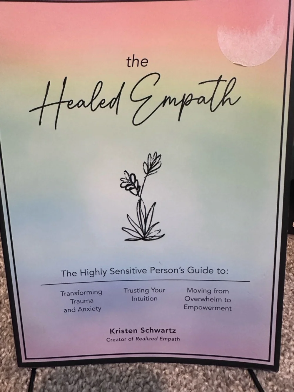 The Healed Empath Hardcover Journal - Pastel Gradient